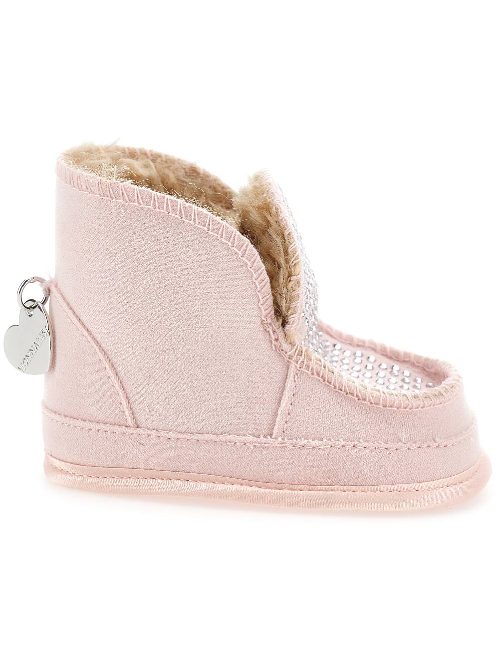 Monnalisa Stivaletti strass peluche