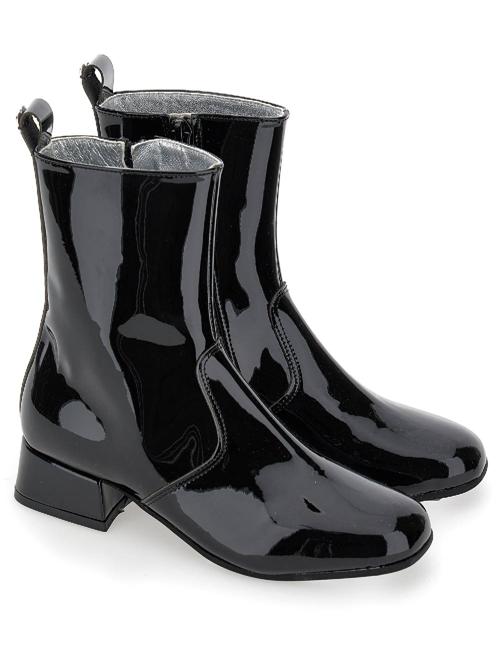 Monnalisa Stivaletti Vernice Con Tacco