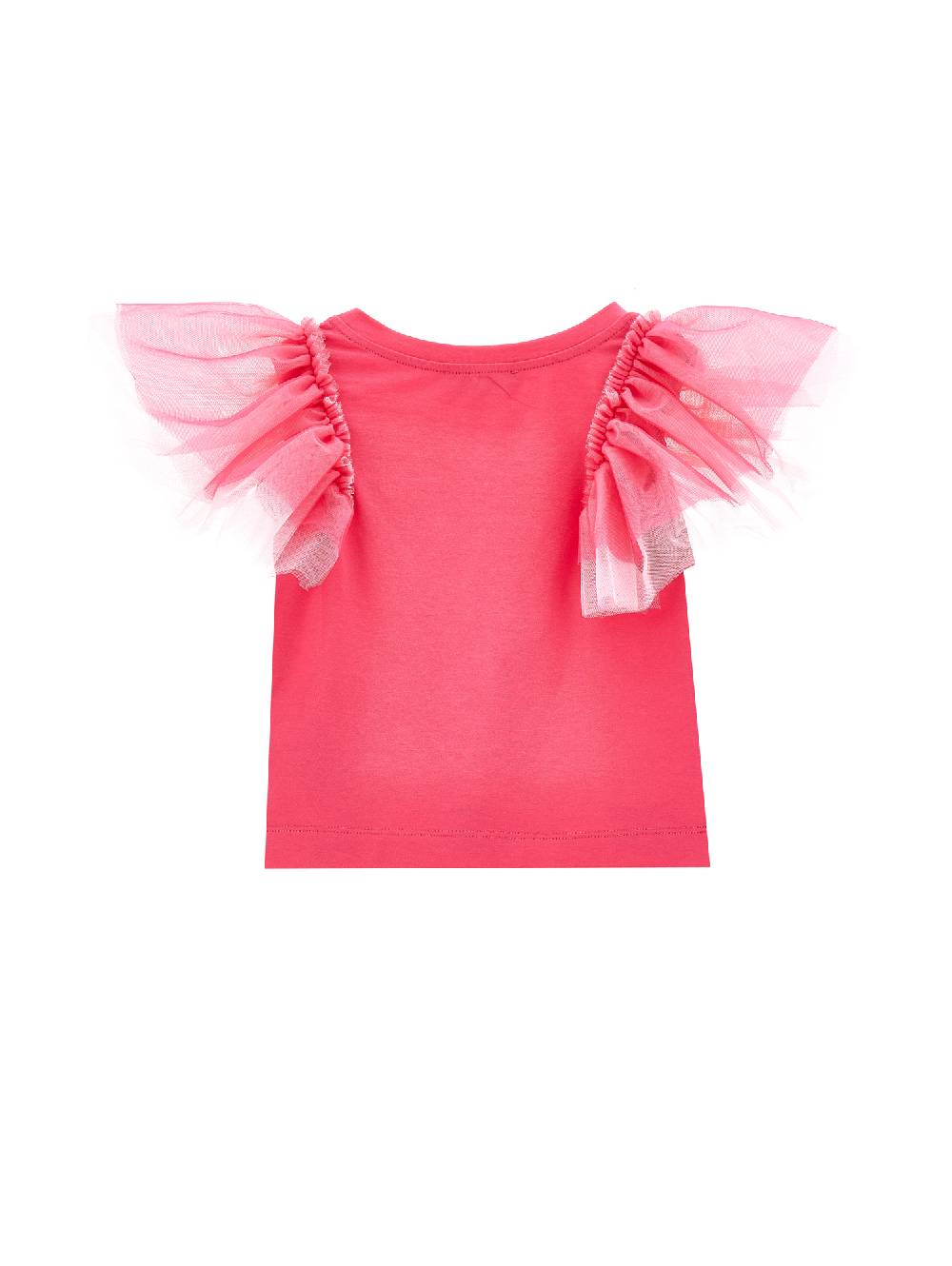 Monnalisa T-shirt Con Farfalla Strass