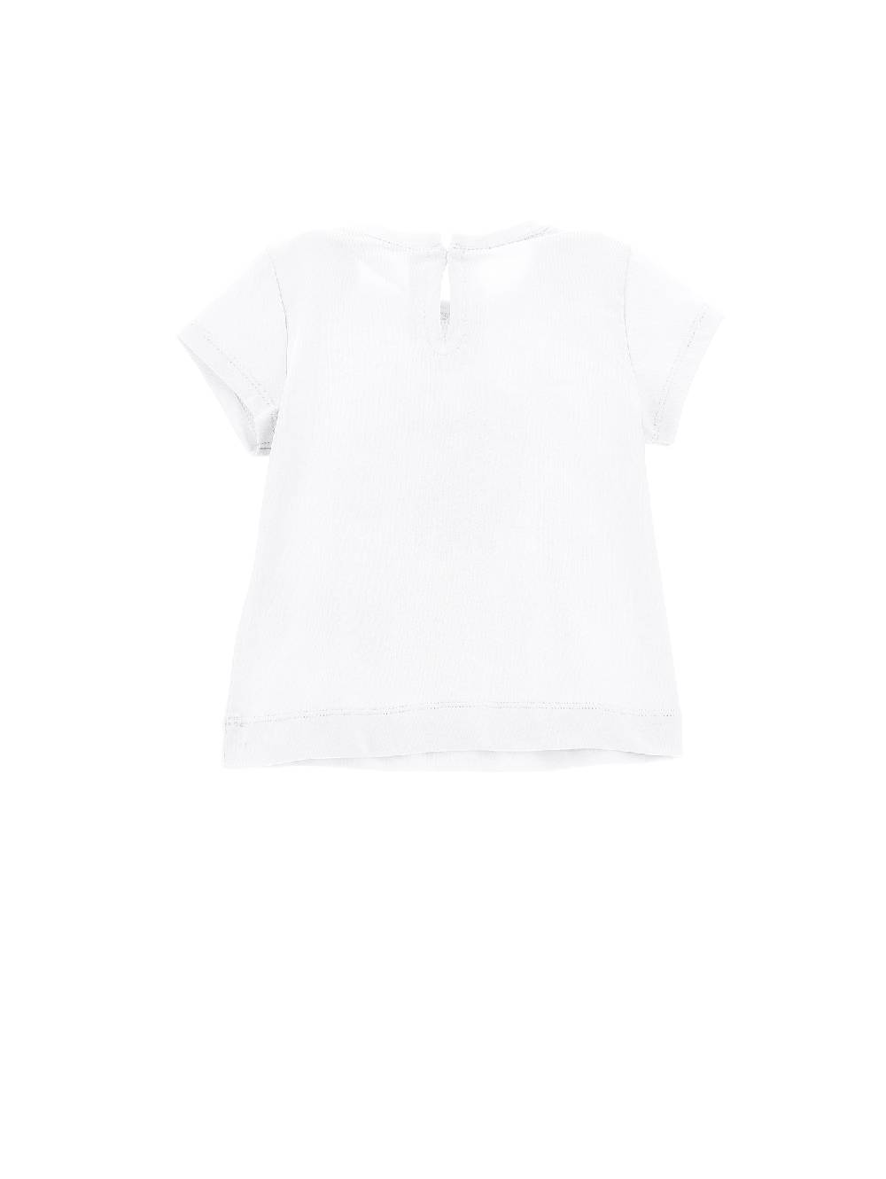 Monnalisa T-shirt Con Maxi Margherita