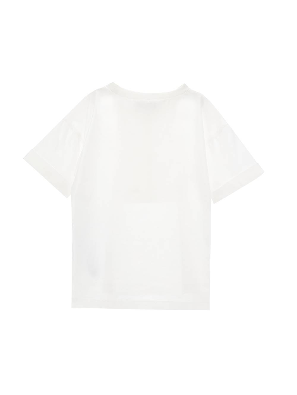 Monnalisa T-shirt Con Plastron