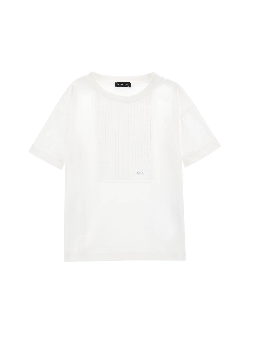 Monnalisa T-shirt con plastron