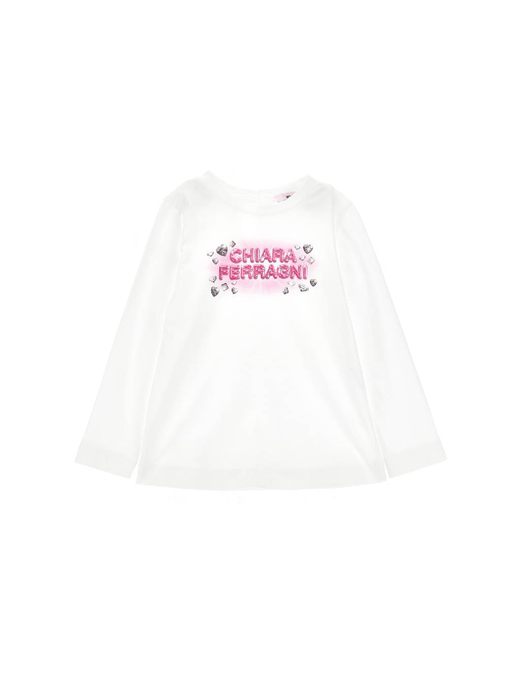 Monnalisa T-shirt cotone CF Diamonds