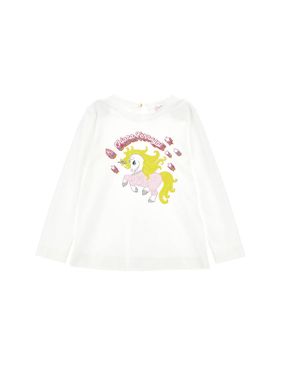 Monnalisa T-shirt cotone CF Iconic Logo