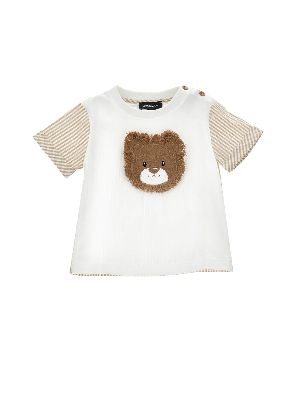 Monnalisa T-shirt cotone con leone