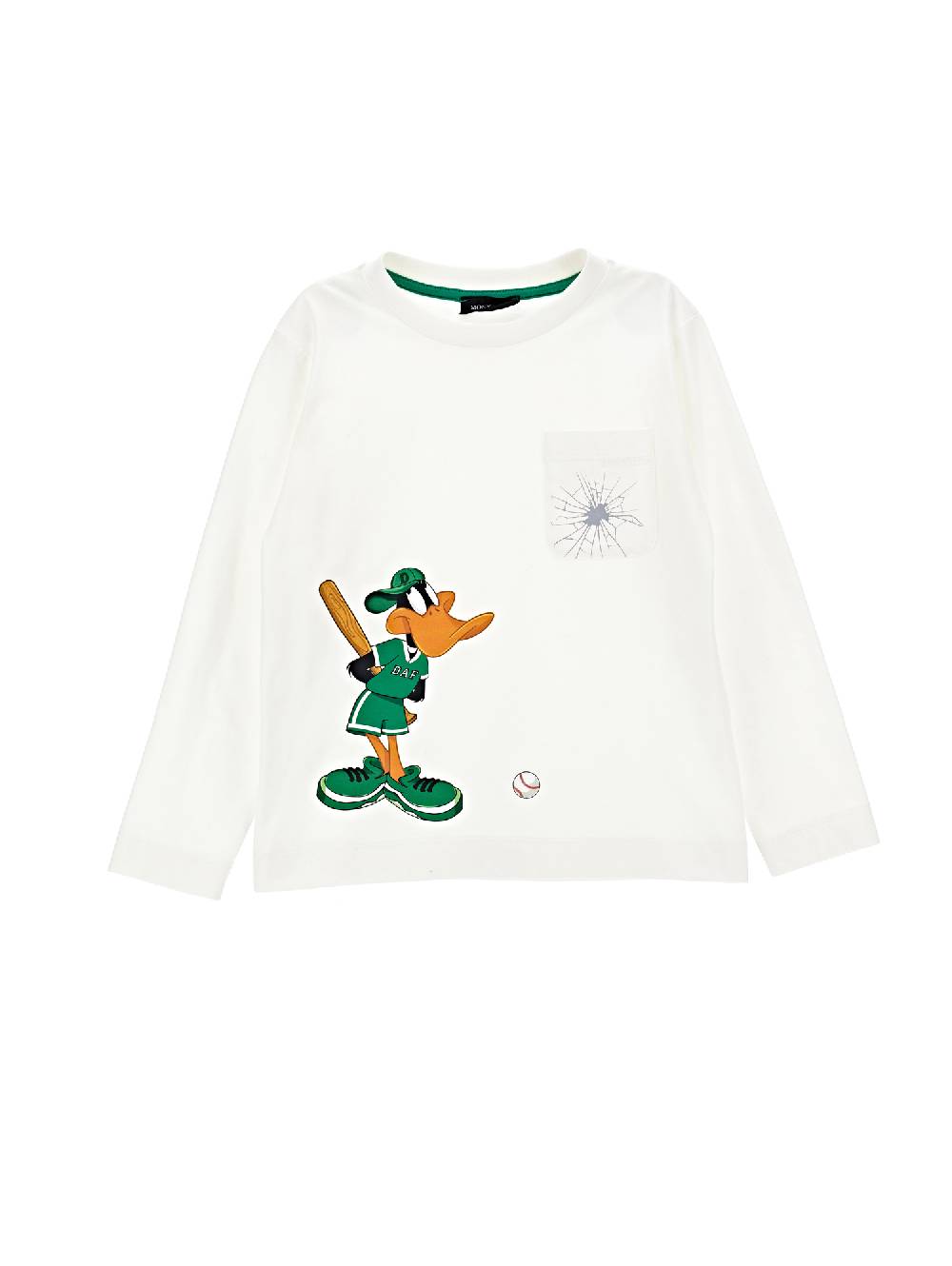 Monnalisa T-shirt cotone Daffy Duck