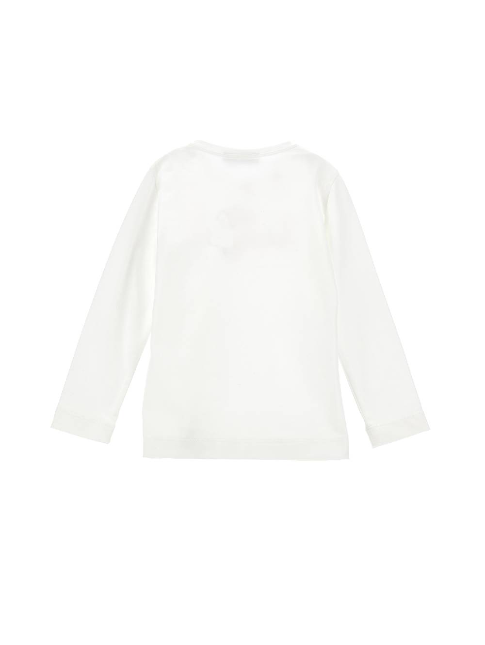 Monnalisa T-shirt Cotone Organico Stampa Pattini