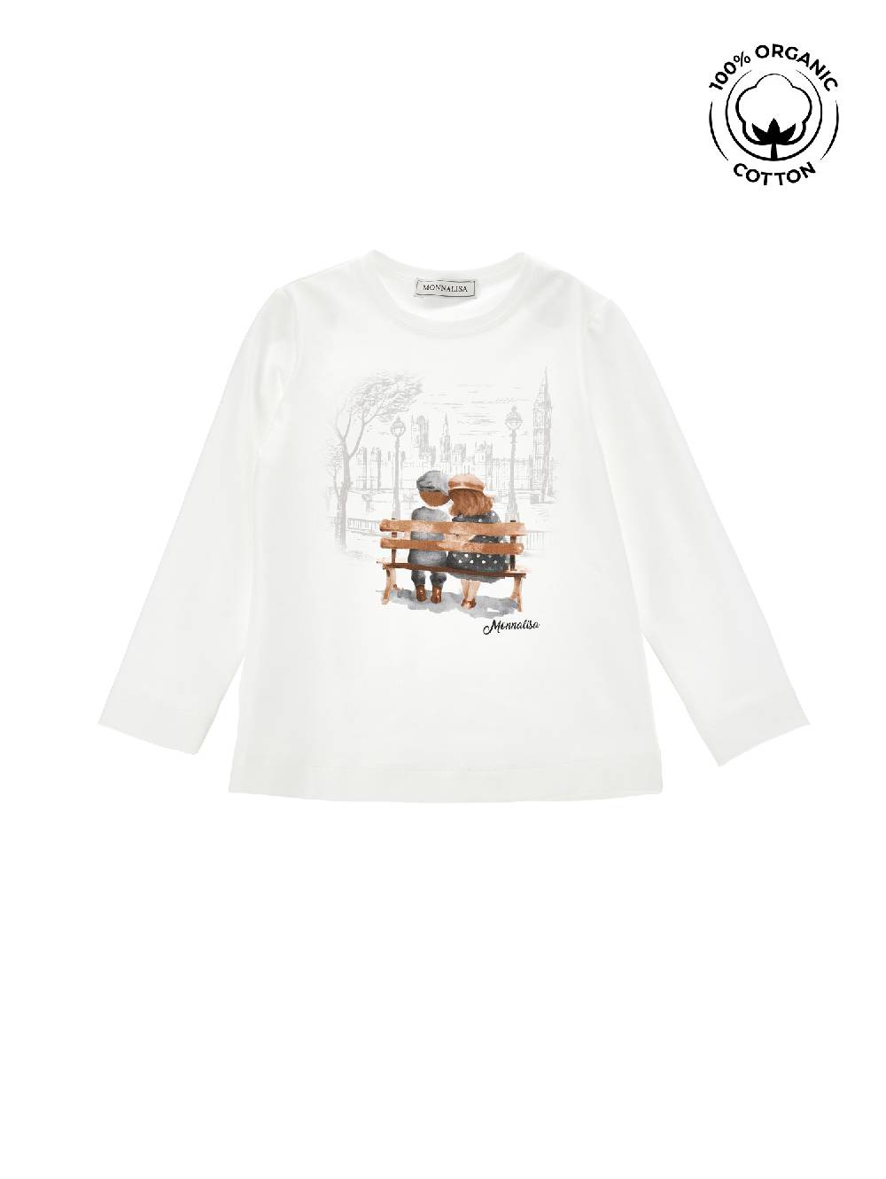 Monnalisa T-shirt cotone organico