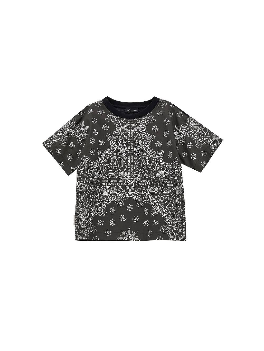 Monnalisa T-shirt cotone paisley