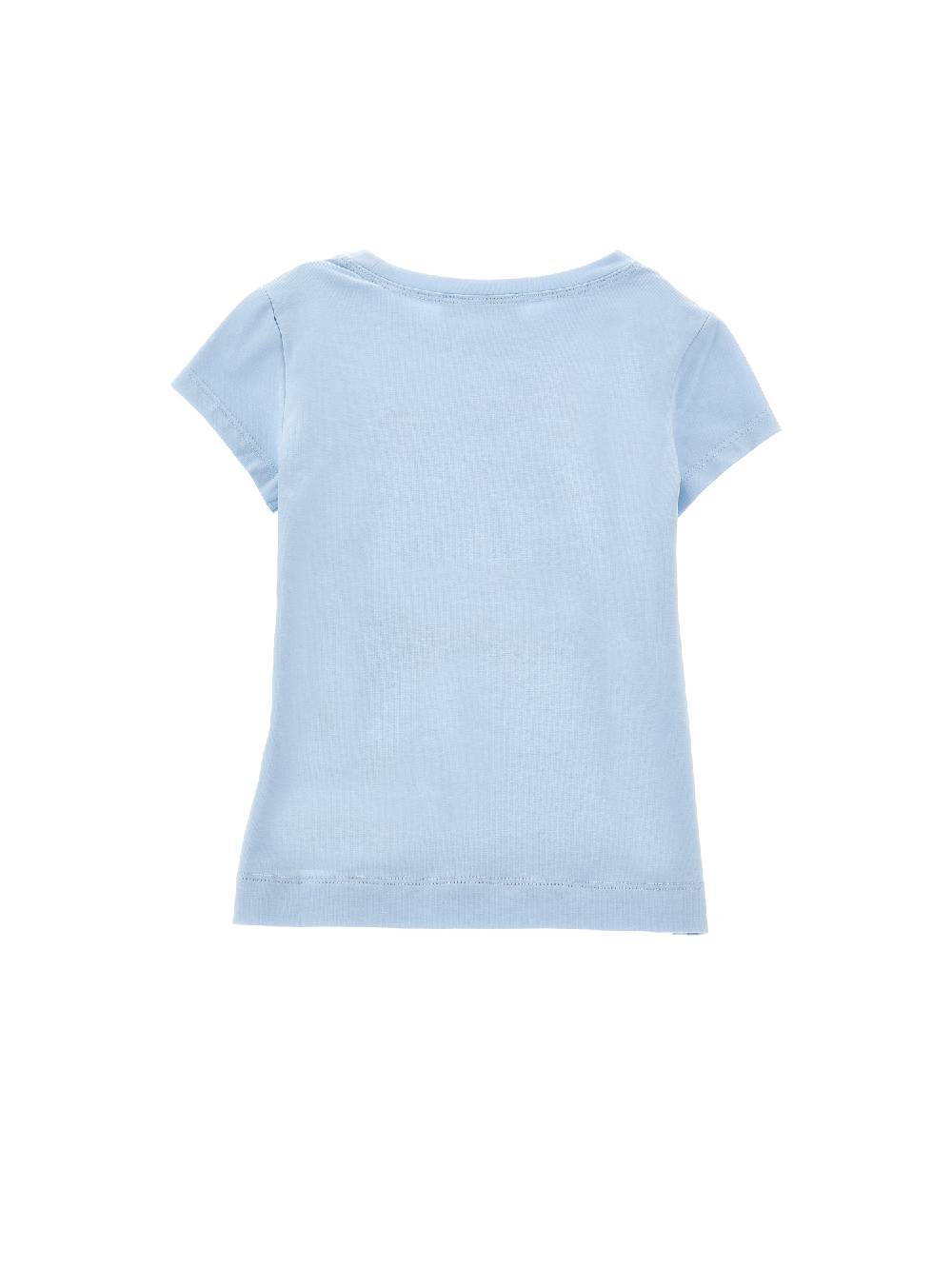 Monnalisa T-shirt Cotone Ricamo Ciliegie