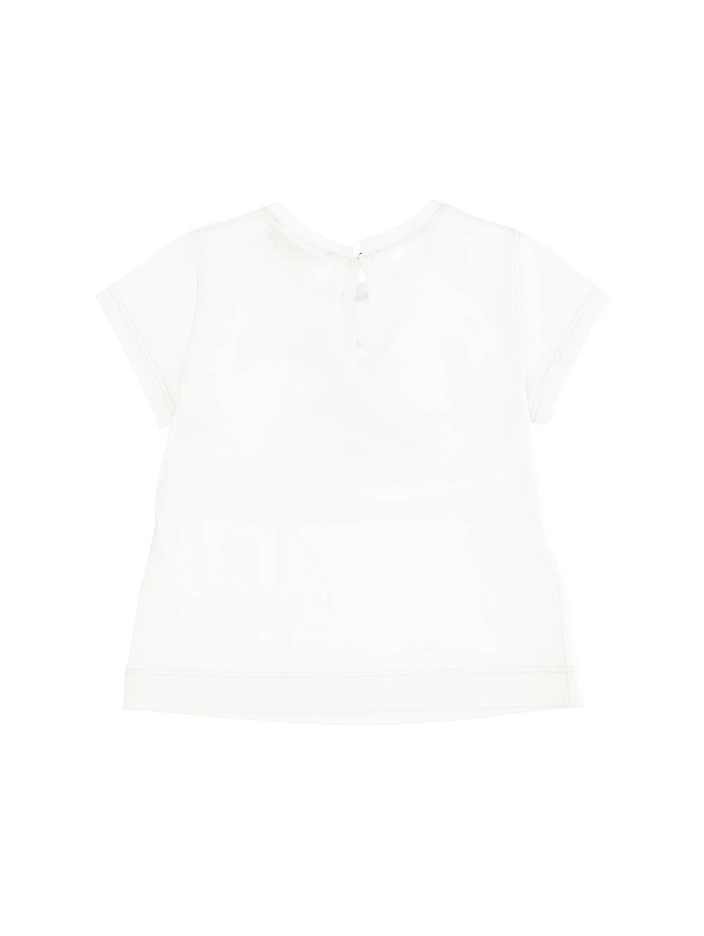 Monnalisa T-shirt Cotone Stampa Dolcetti