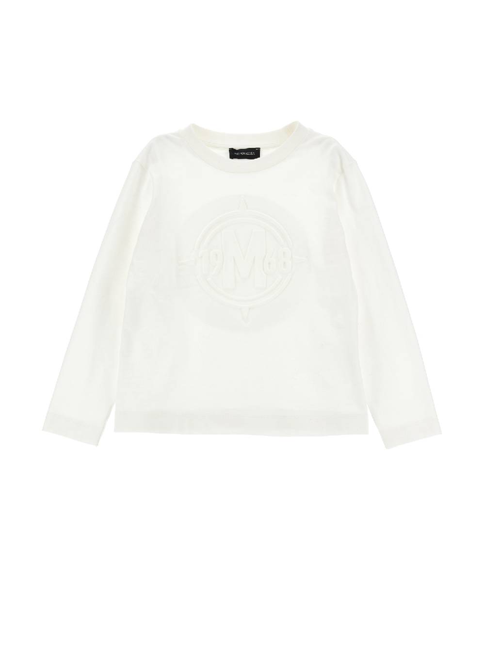 Monnalisa T-shirt cotone stampa logo