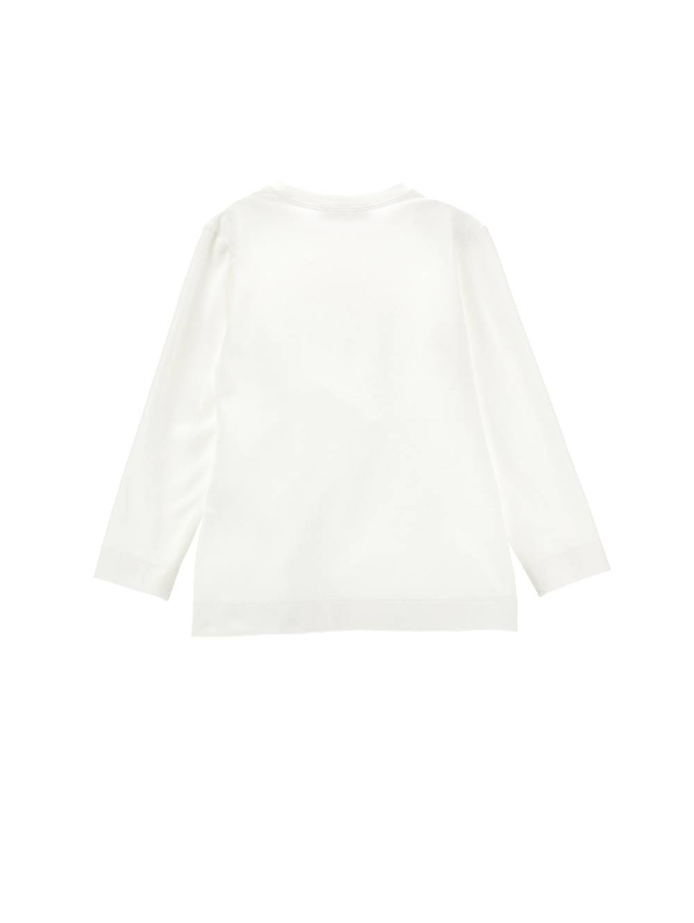 Monnalisa T-shirt Cotone Stampa Mazzolino Fiori