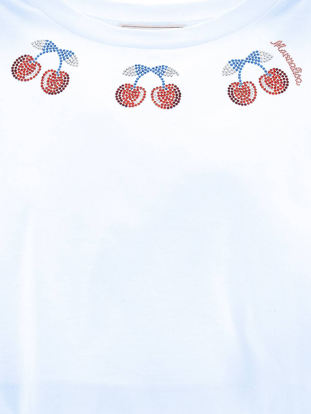 Monnalisa T-shirt Cropped Ciliegie