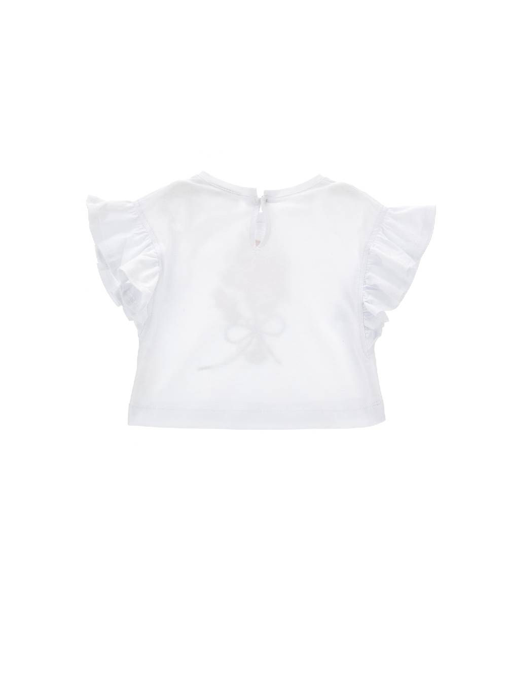 Monnalisa T-shirt Cropped Special Occasion