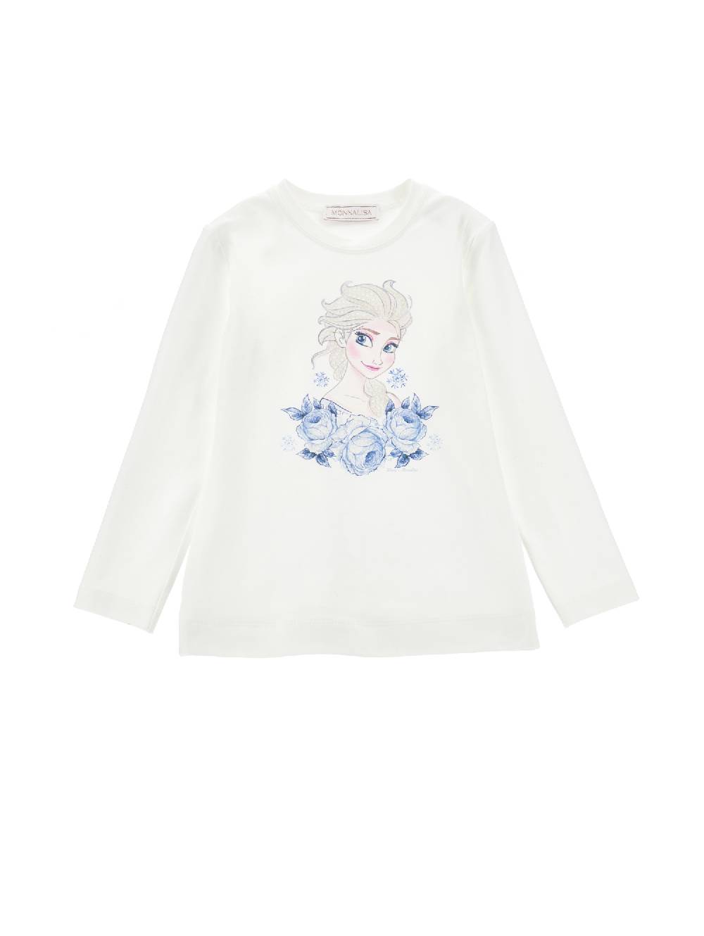 Monnalisa T-shirt Elsa con strass
