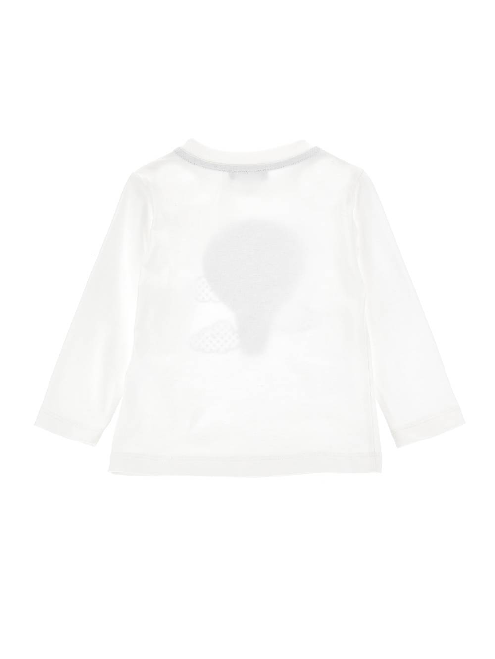 Monnalisa T-shirt Girocollo Con Mongolfiera