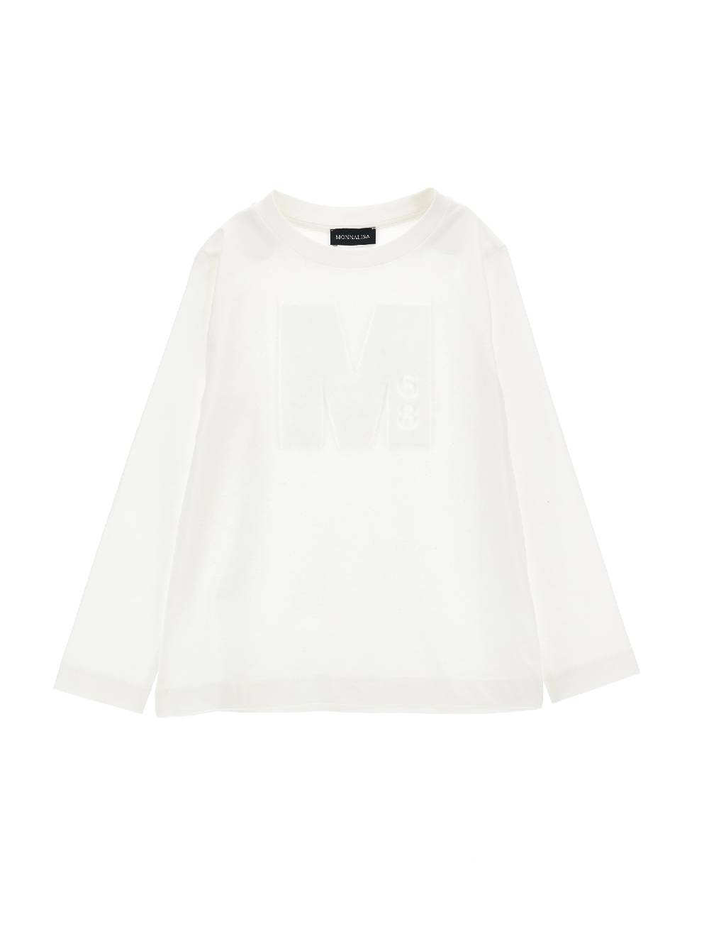 Monnalisa T-shirt girocollo maniche lunghe