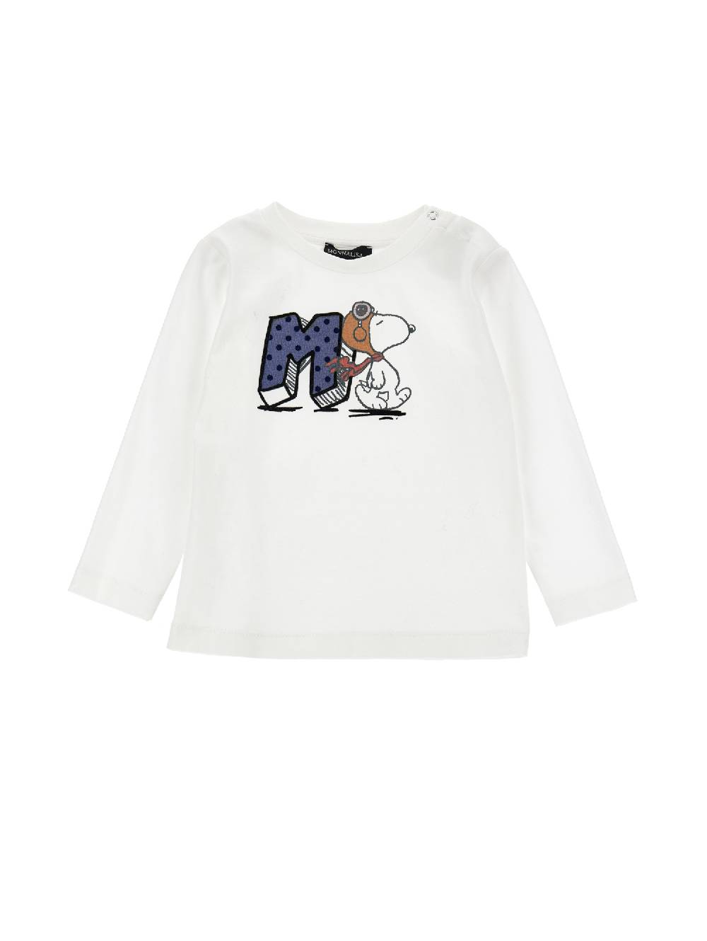 Monnalisa T-shirt girocollo Snoopy