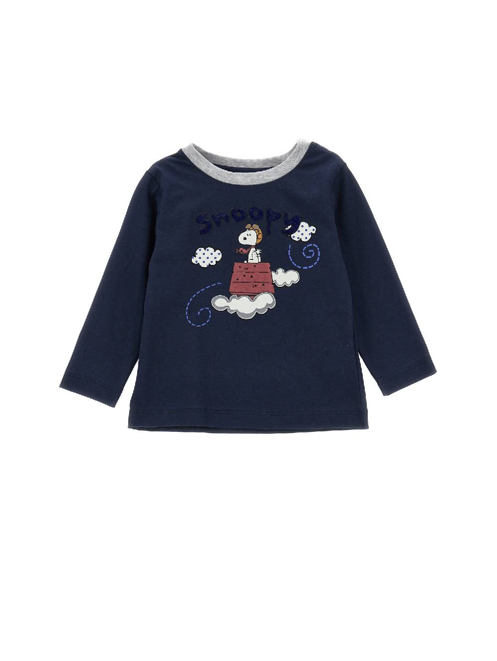 Monnalisa T-shirt girocollo Snoopy