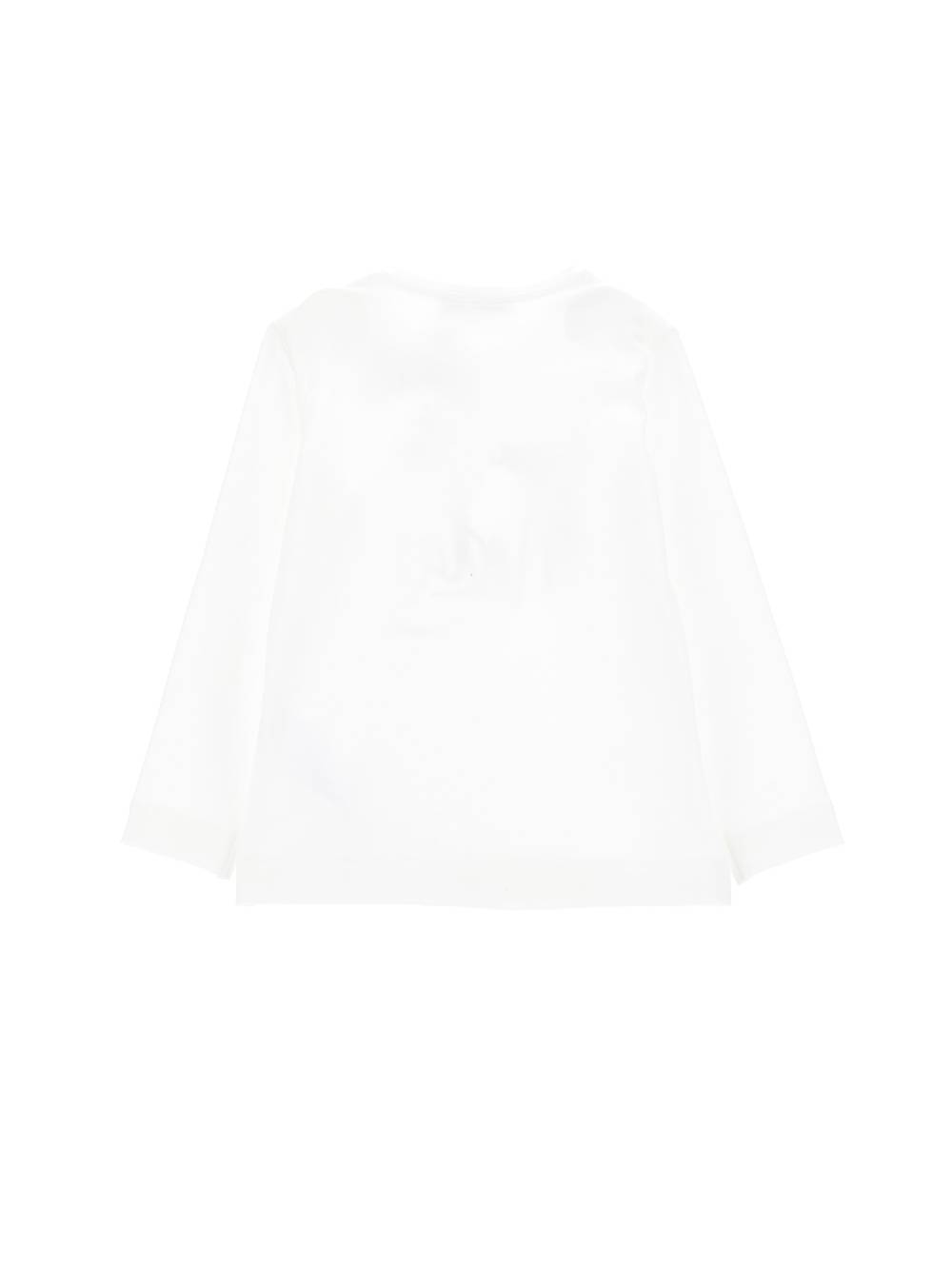 Monnalisa T-shirt Jersey Con Fiocco