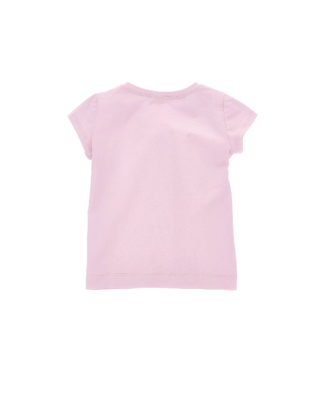 Monnalisa T-shirt Jersey Con Fiori