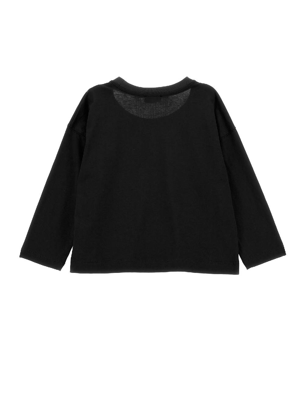 Monnalisa T-shirt Jersey Con Frange Metalliche