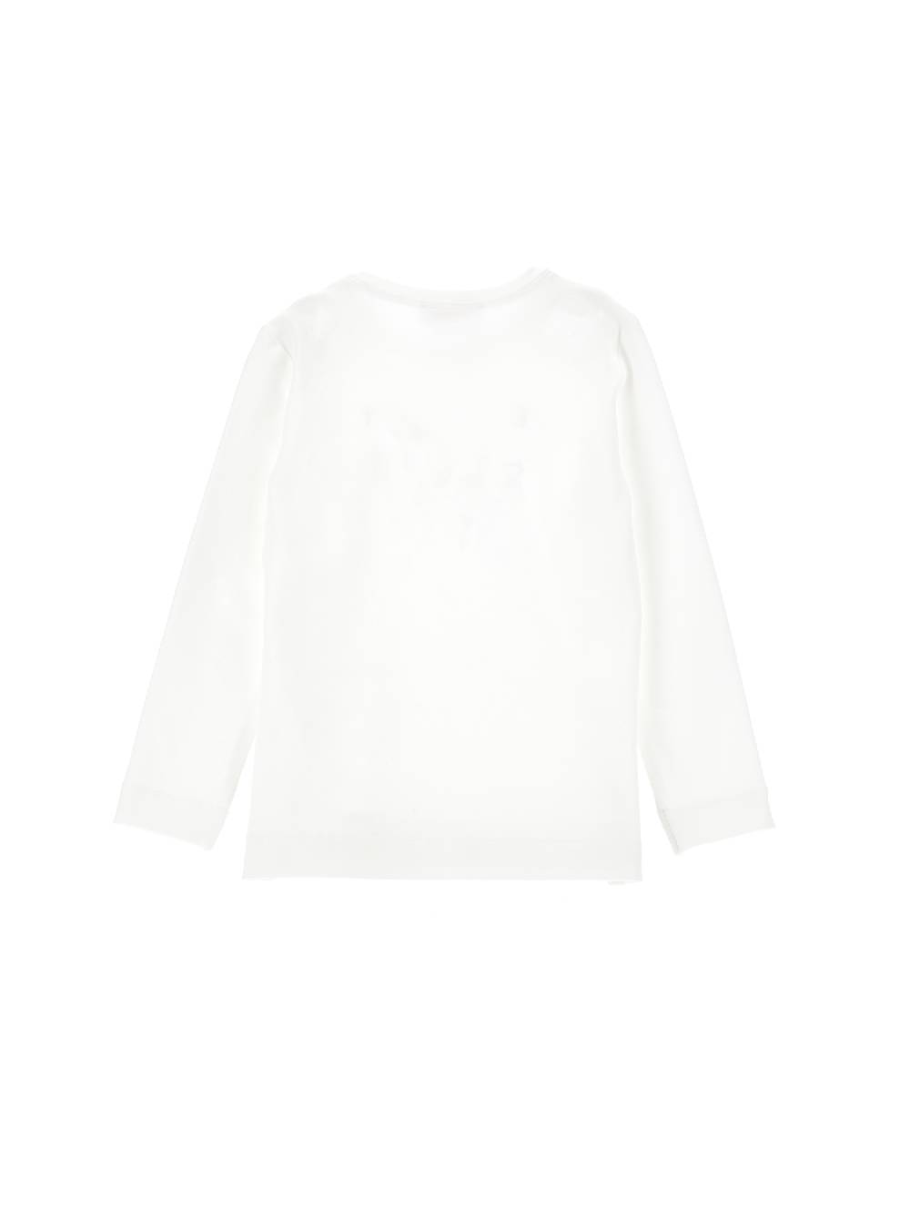 Monnalisa T-shirt Jersey Con Maxifarfalla