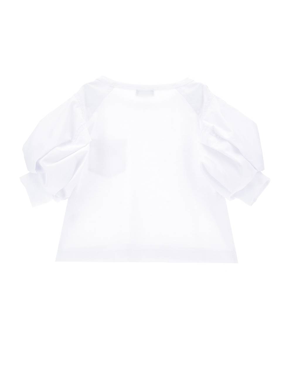 Monnalisa T-shirt Jersey Con Taschino Logato