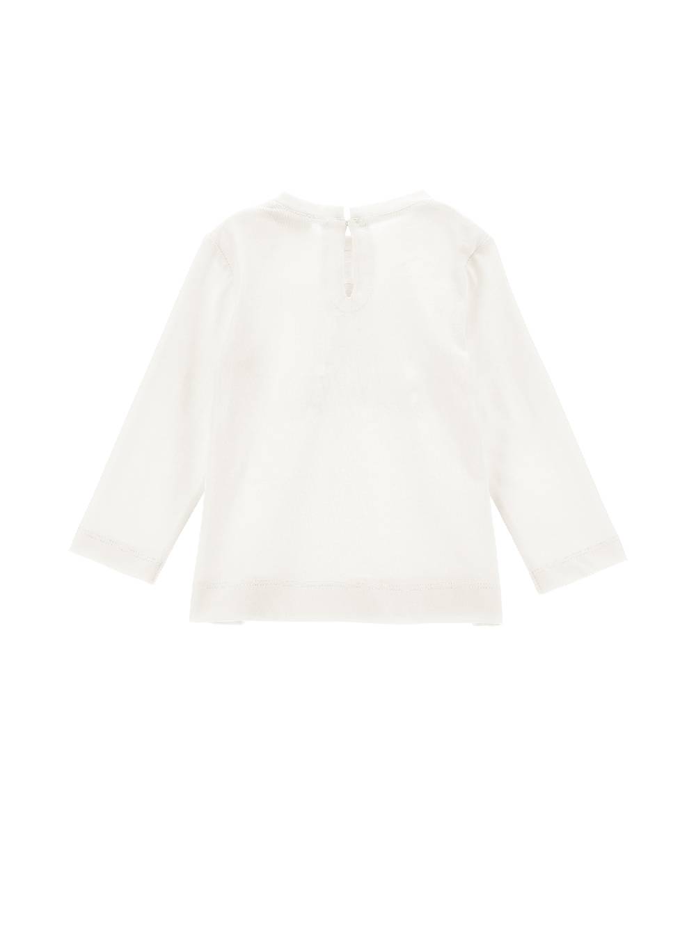 Monnalisa T-shirt Jersey Cotone Con Dumbo E Strass