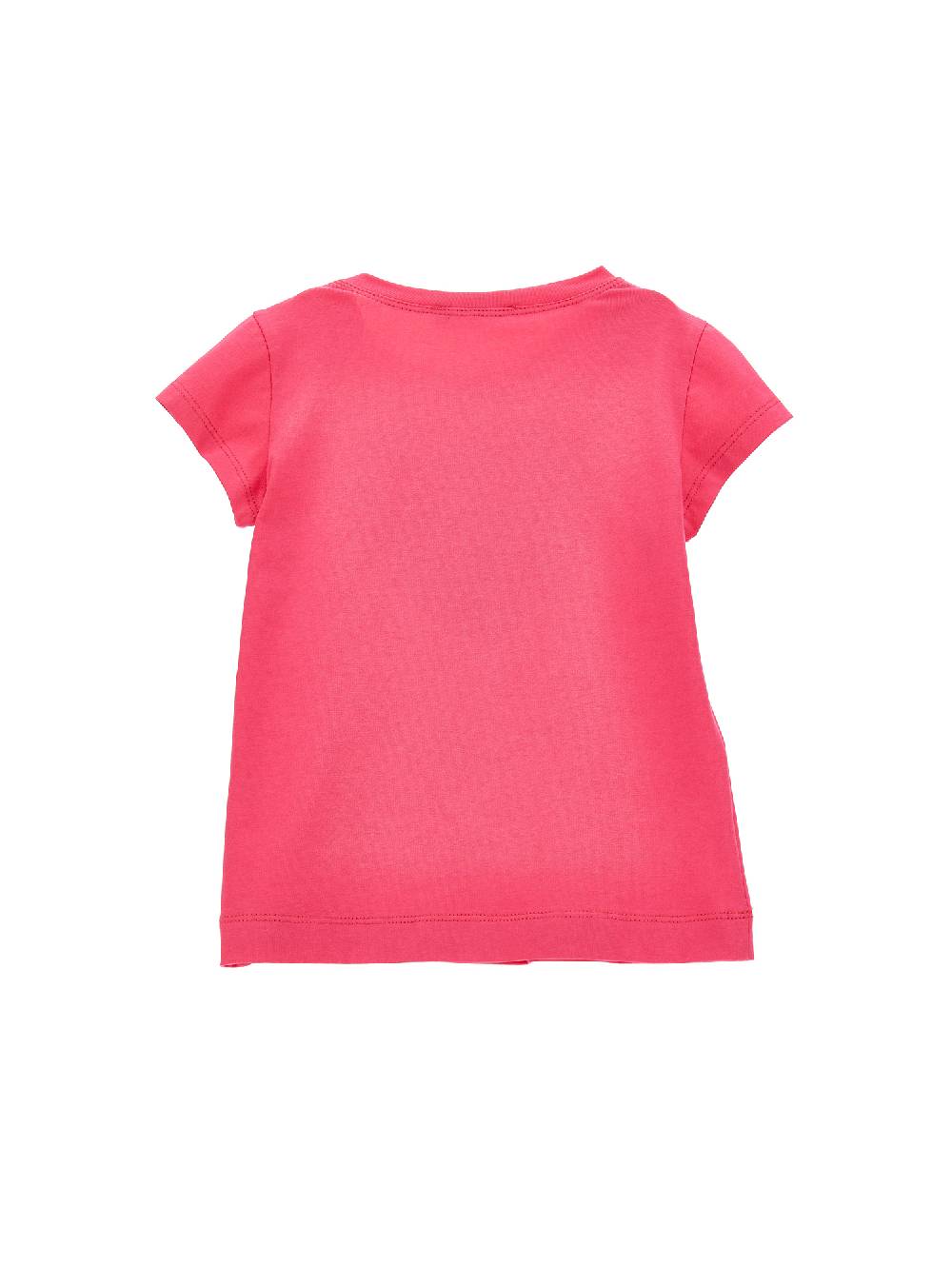 Monnalisa T-shirt Jersey Cuore Paillettes