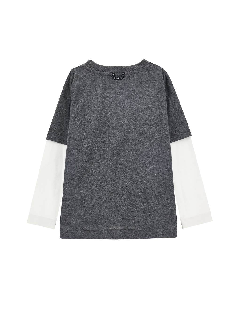 Monnalisa T-shirt Jersey Doppia Manica Topolino