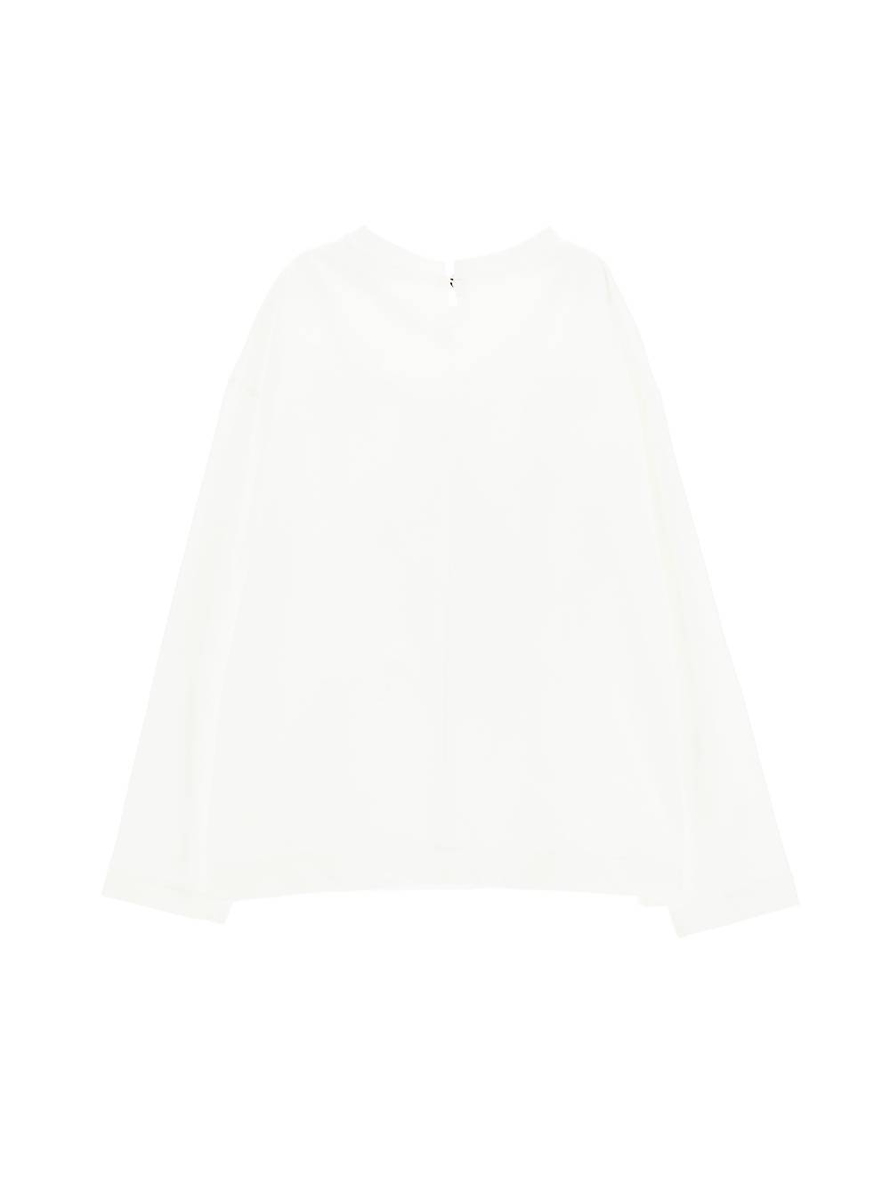 Monnalisa T-shirt Jersey Manica Lunga Paperino