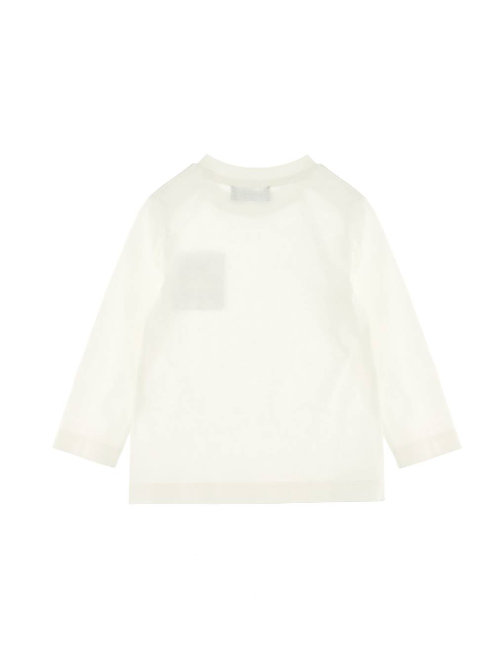 Monnalisa T-shirt Jersey Maniche Lunghe Orsetti