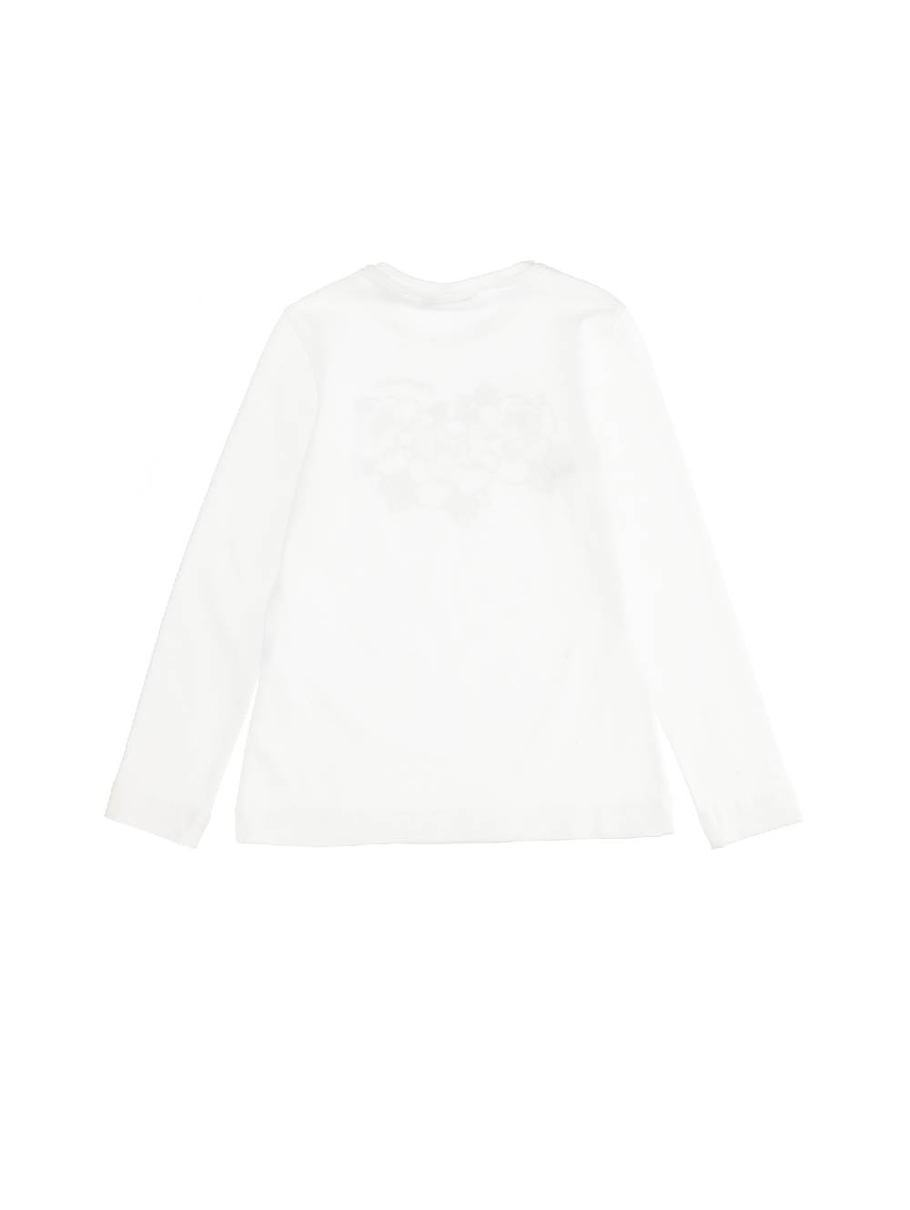 Monnalisa T-shirt Jersey Maniche Lunghe Rose