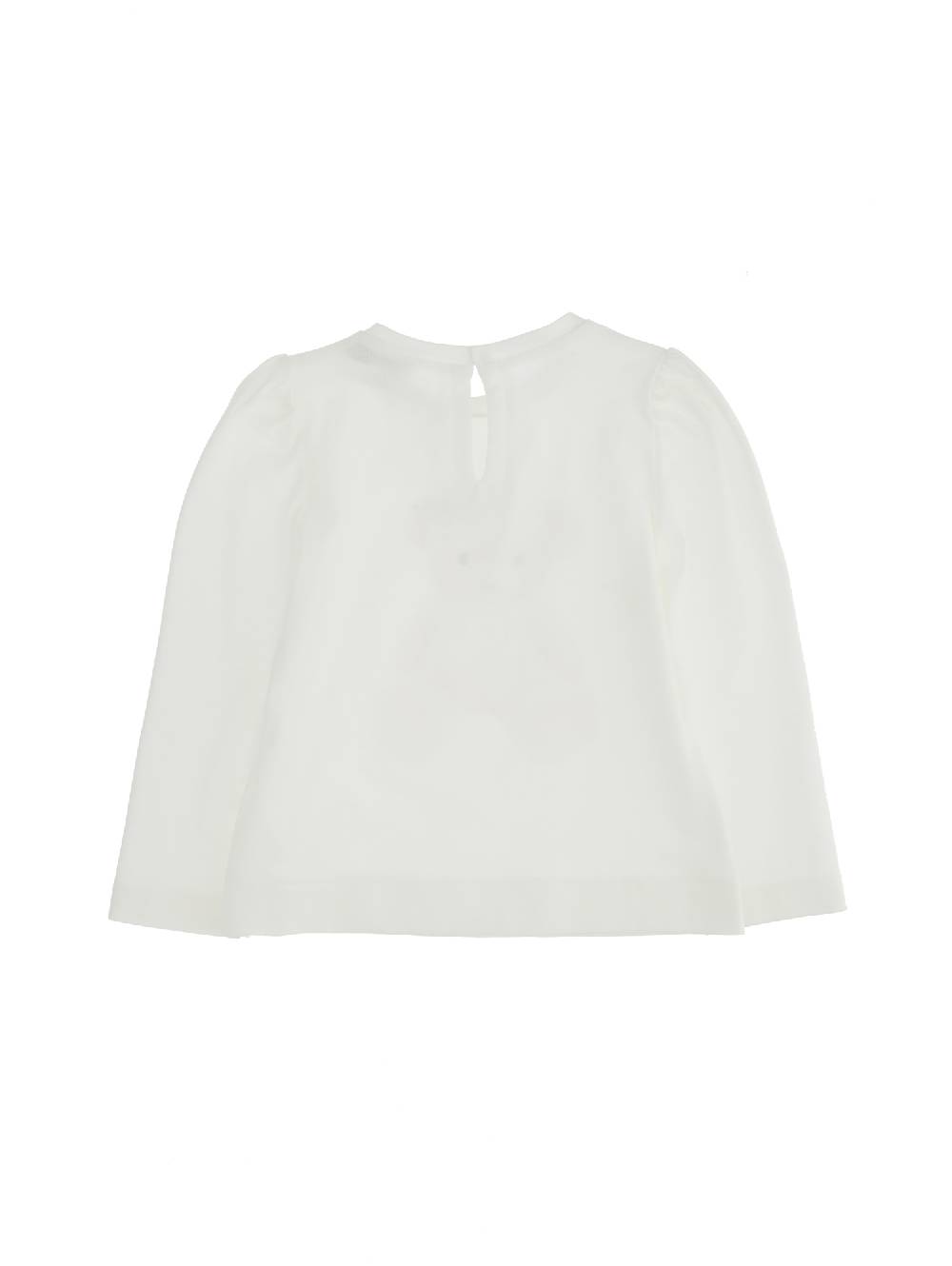 Monnalisa T-shirt Jersey Maniche Lunghe Teddy