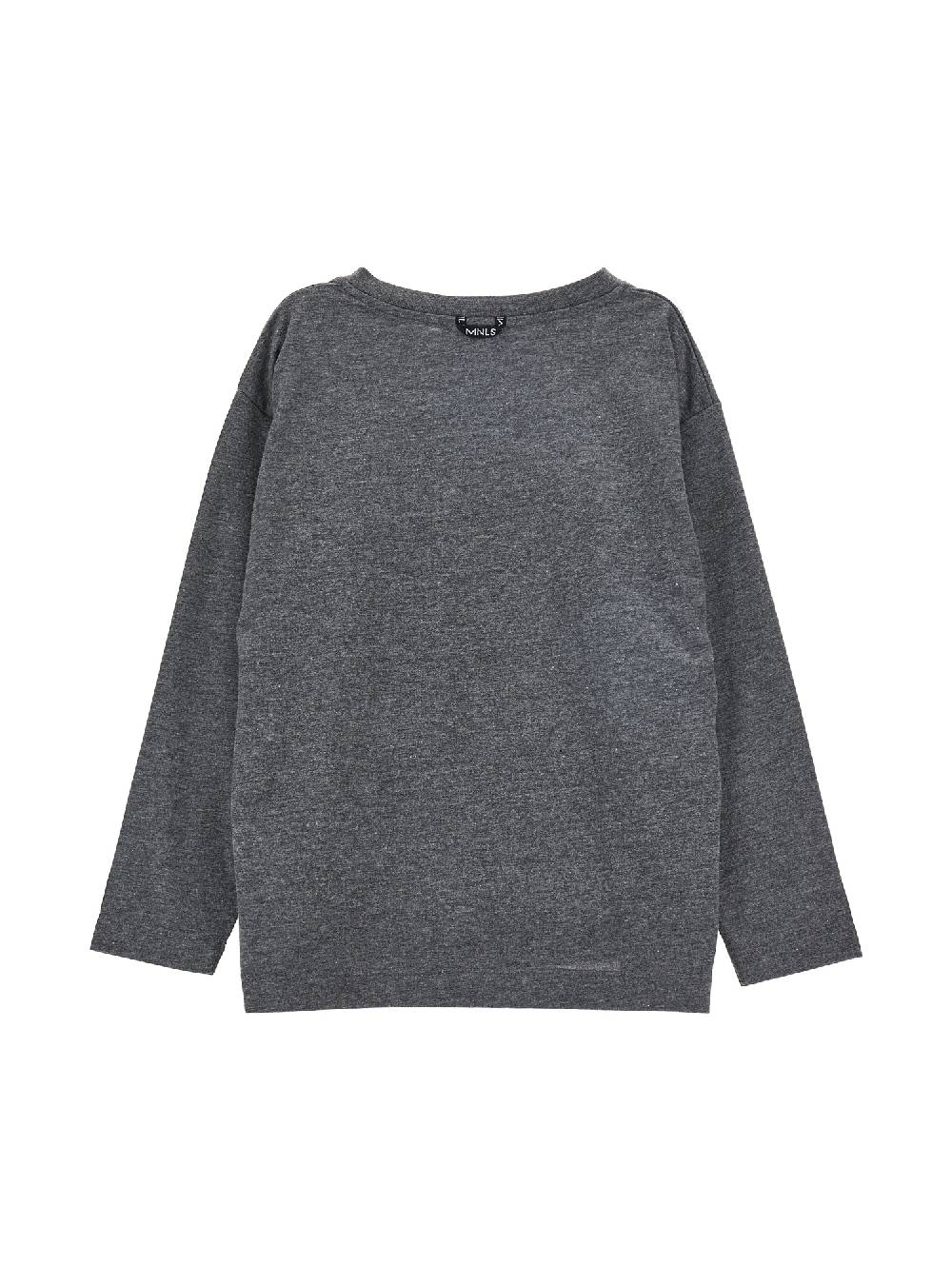 Monnalisa T-shirt Jersey Maniche Lunghe Topolino