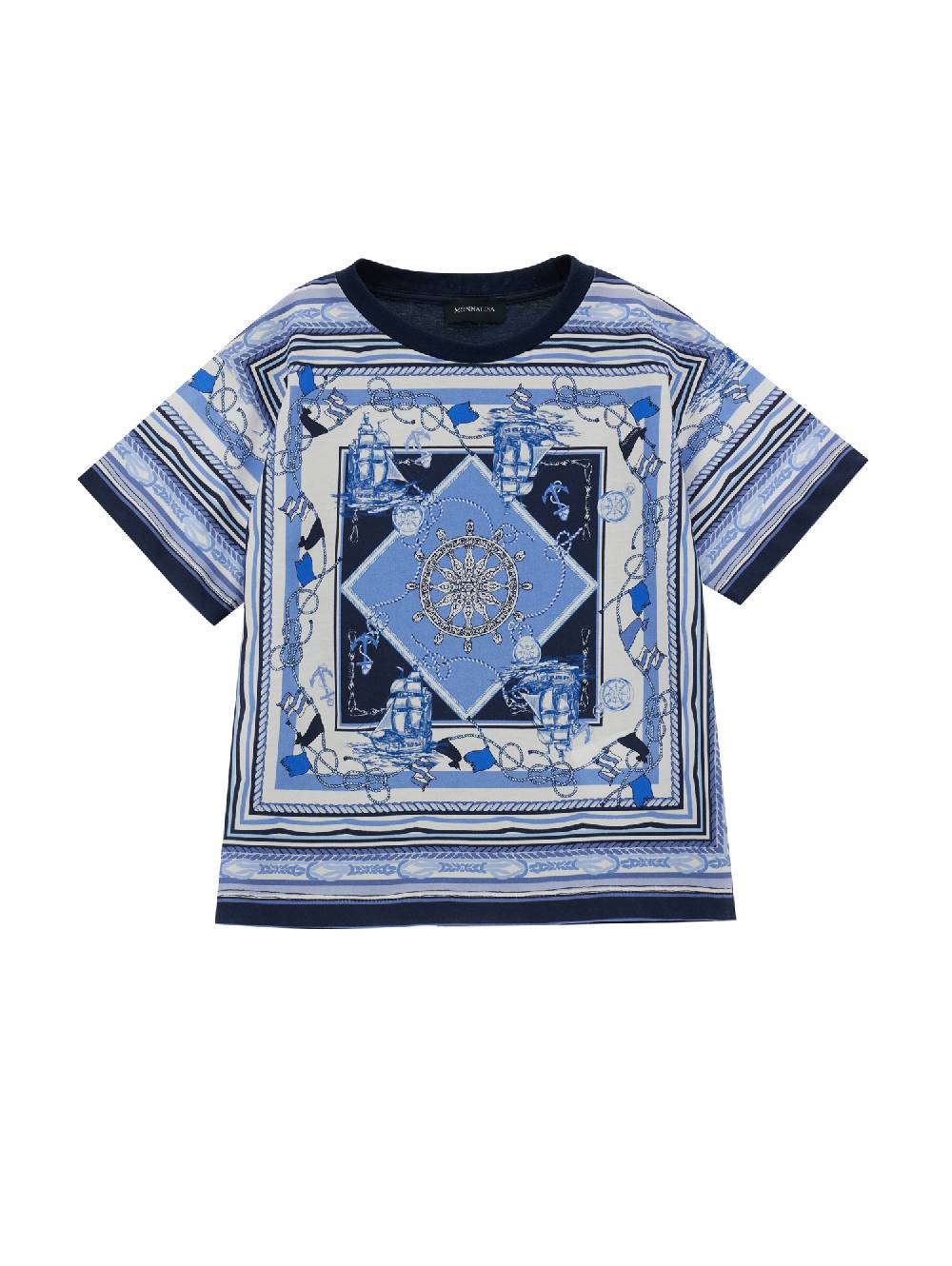 Monnalisa T-shirt jersey marine