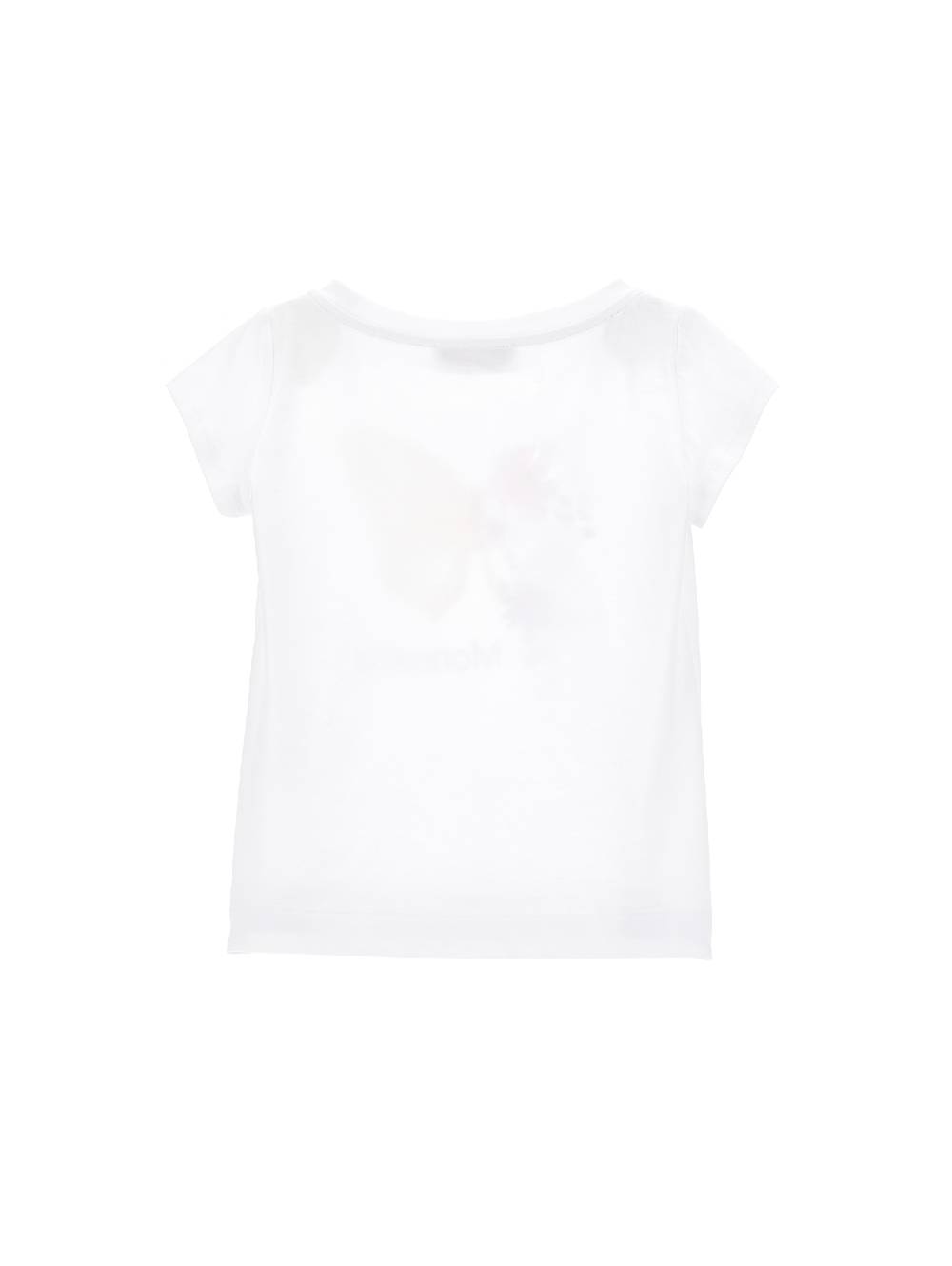 Monnalisa T-shirt Jersey Maxi Farfalla