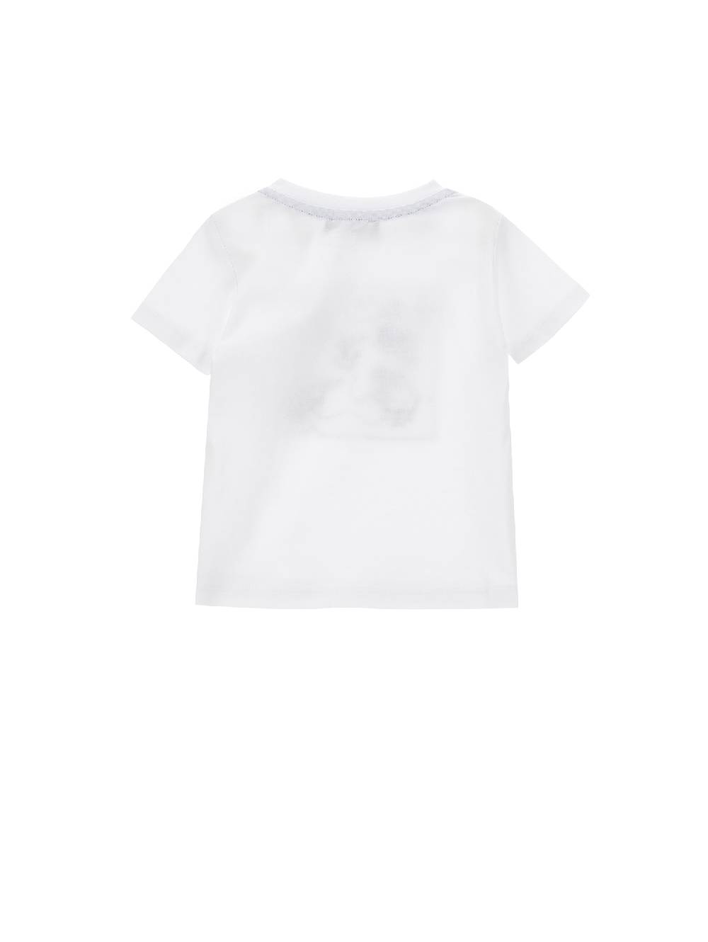 Monnalisa T-shirt Jersey Ricamata