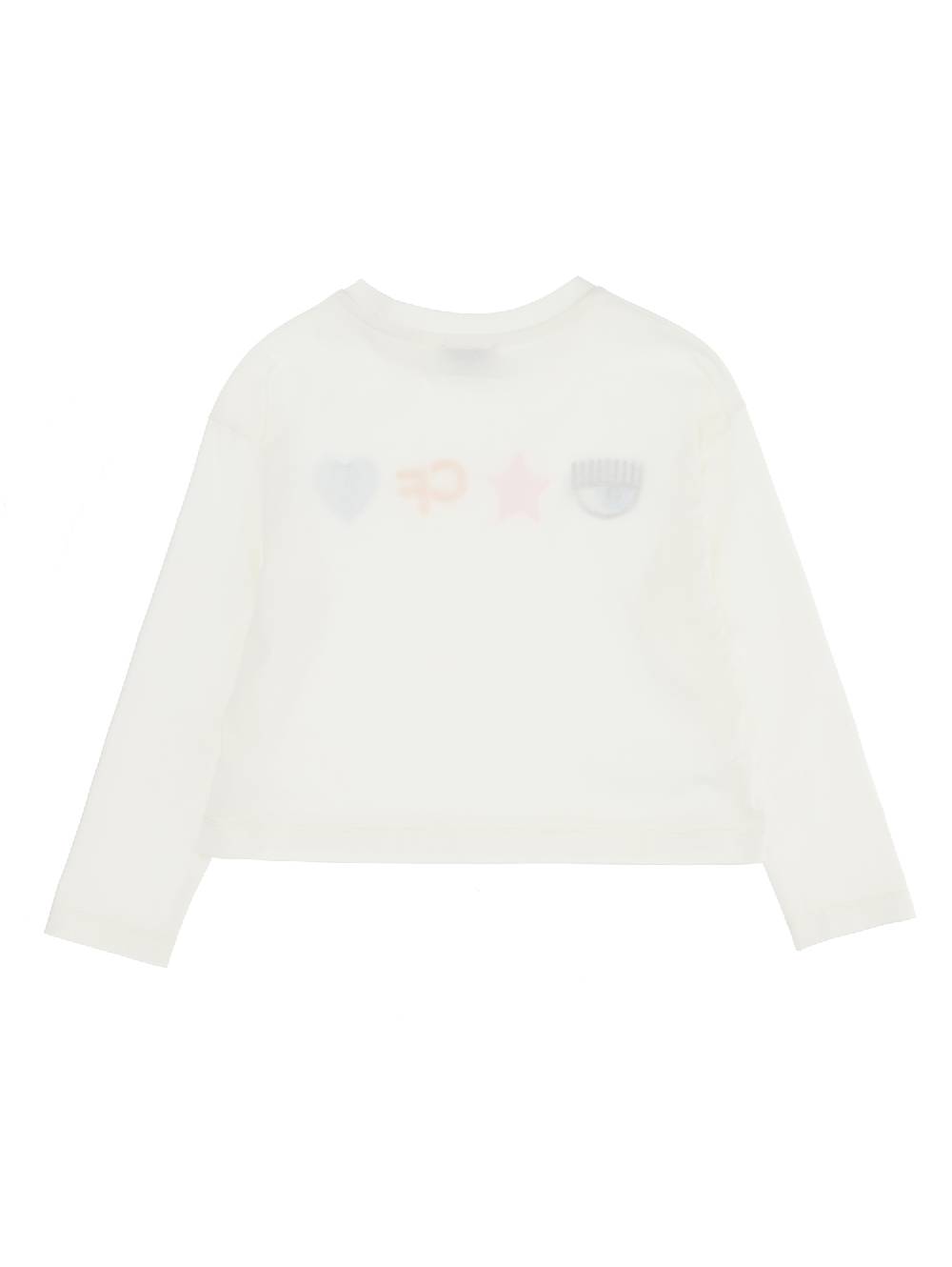 Monnalisa T-shirt Jersey Ricami CF Rainbow