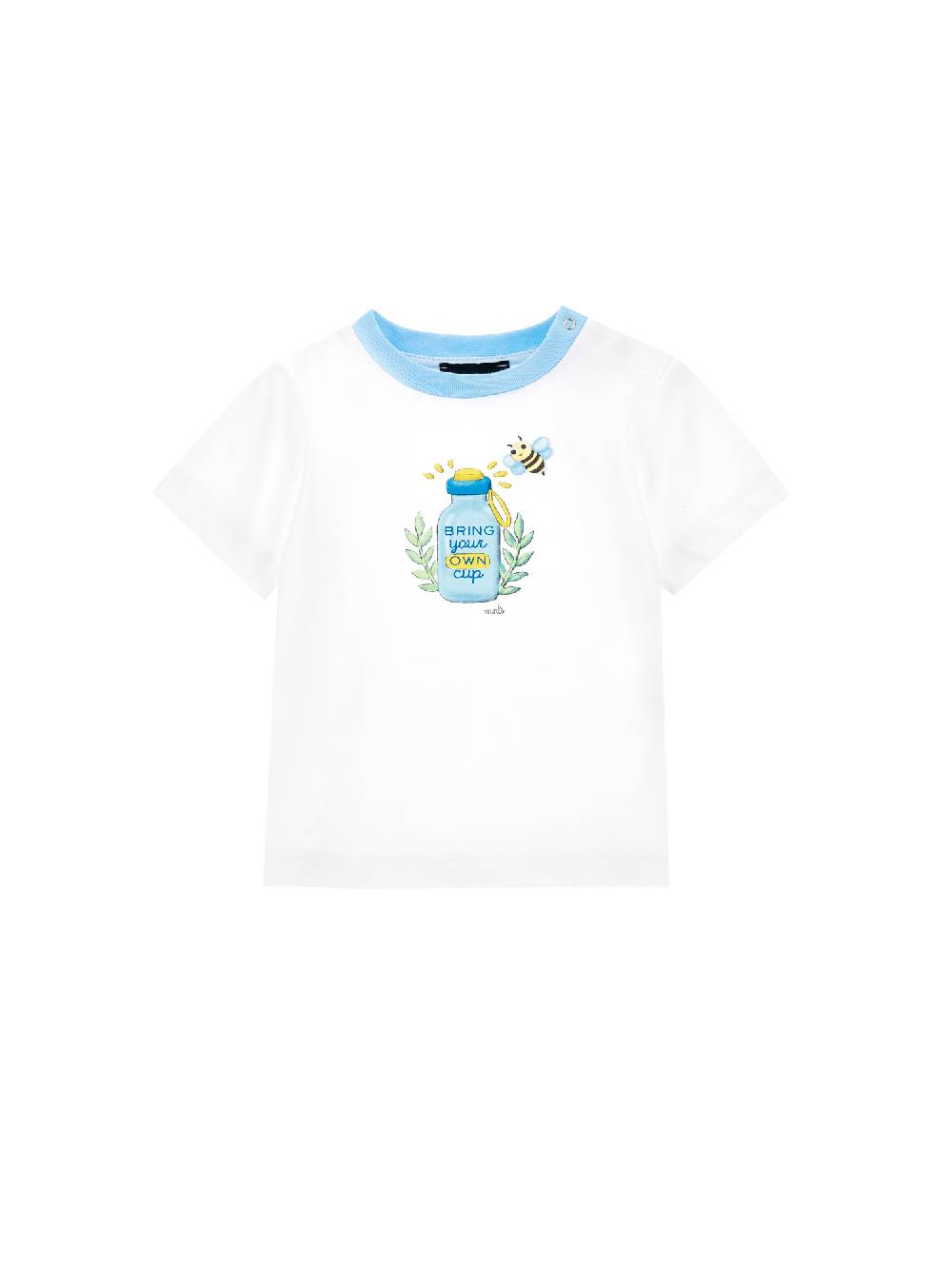 Monnalisa T-shirt jersey stampa ecologista