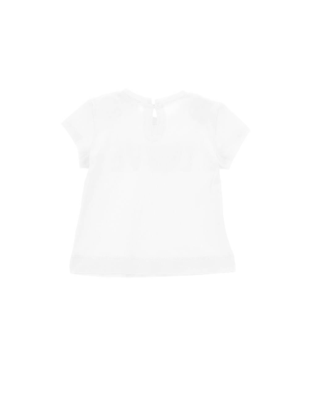 Monnalisa T-shirt Jersey Stampa Love E Orsetto