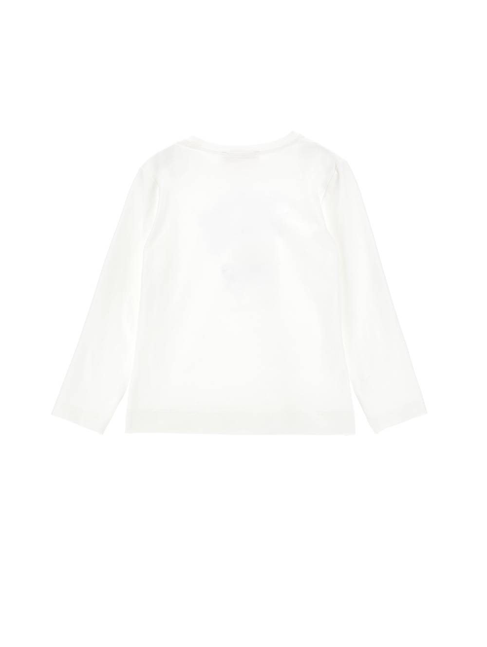 Monnalisa T-shirt Jersey Stampa Mazzolino
