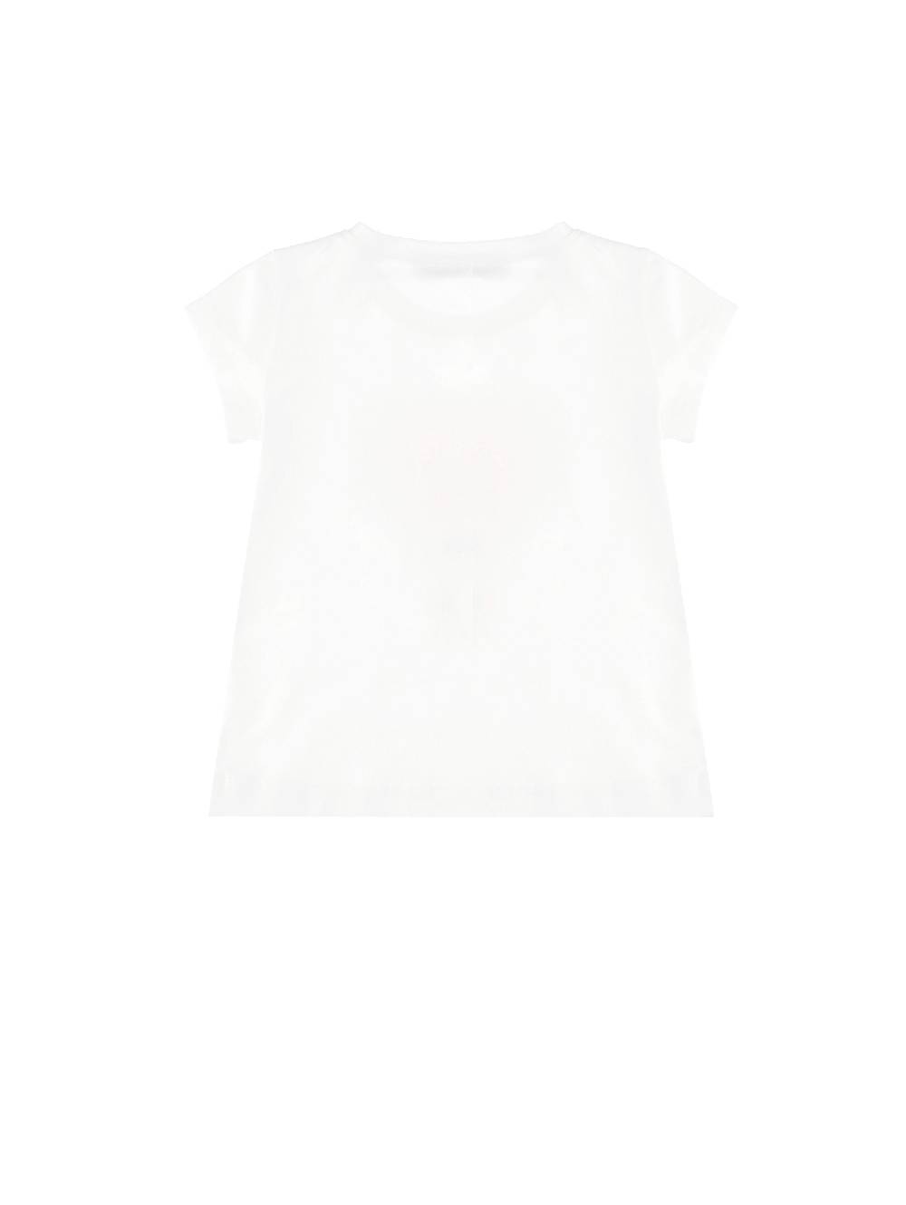 Monnalisa T-shirt Jersey Stampa Mazzolino