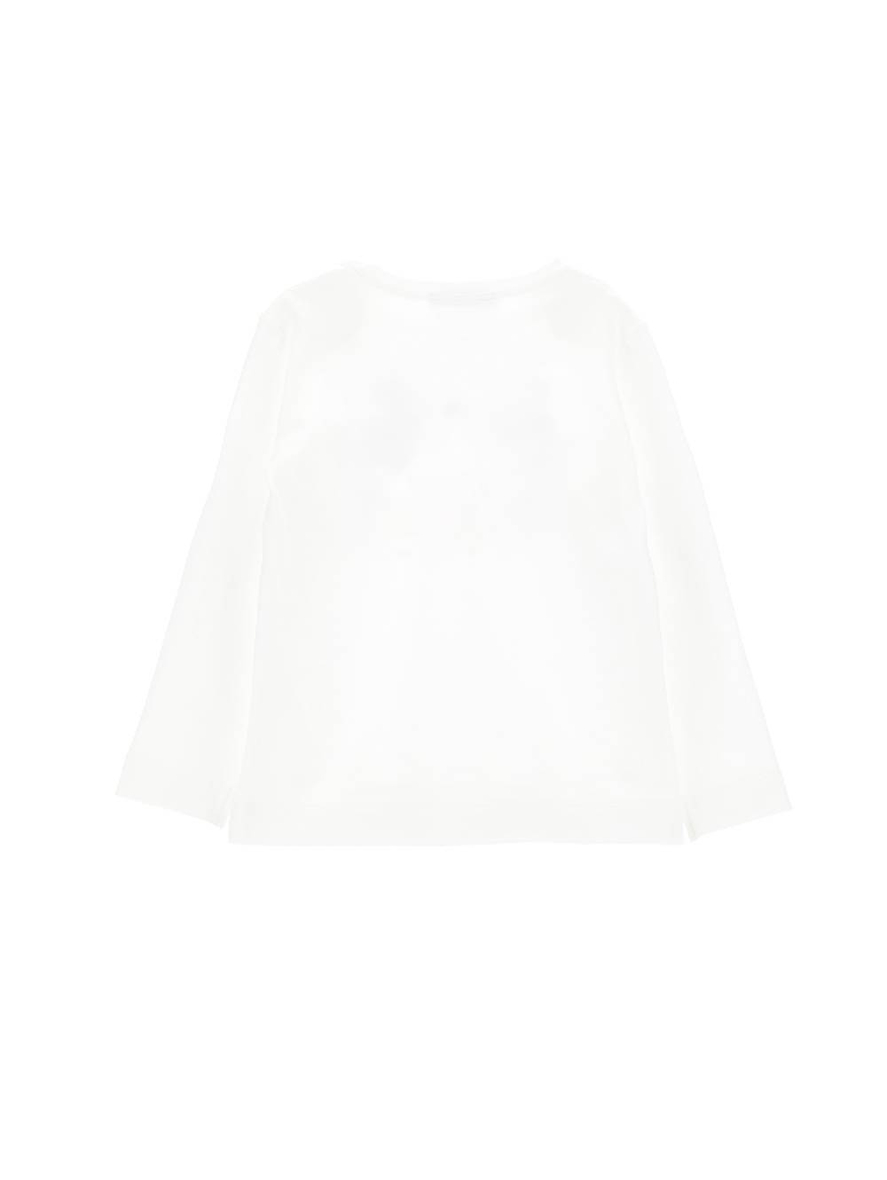 Monnalisa T-shirt Jersey Stampa Minnie E Topolino