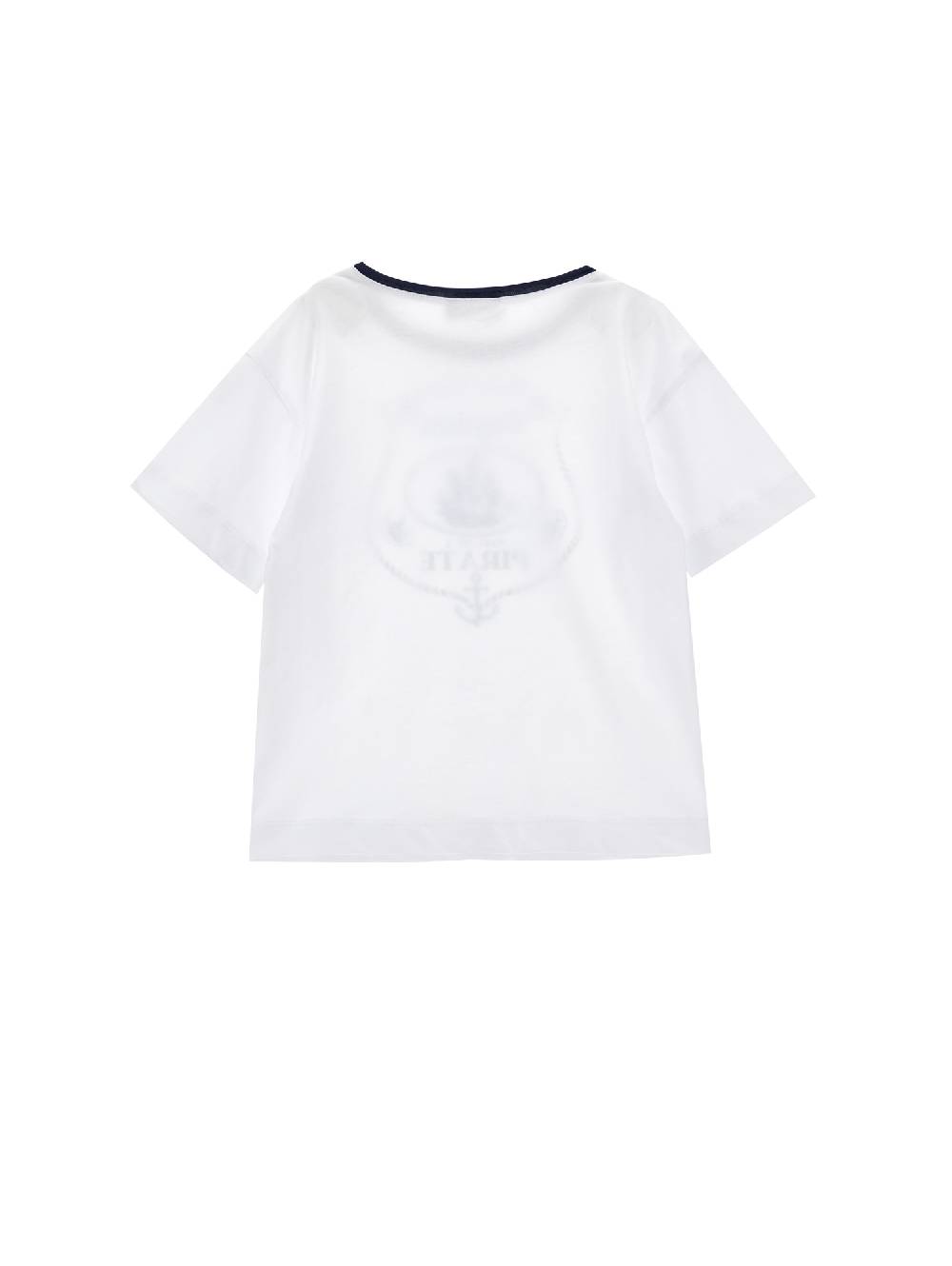 Monnalisa T-shirt Jersey Stampa Stemma