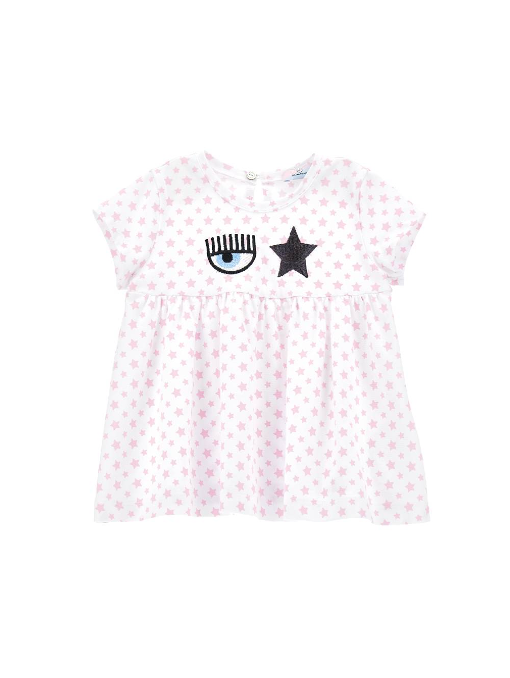 Monnalisa T-shirt lunga stelline Eyestar