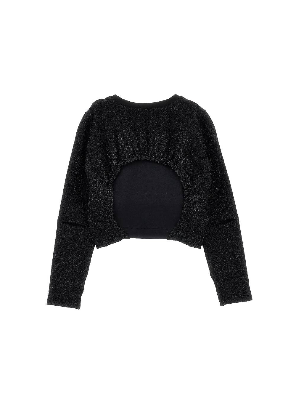 Monnalisa T-shirt Lurex Cut Out