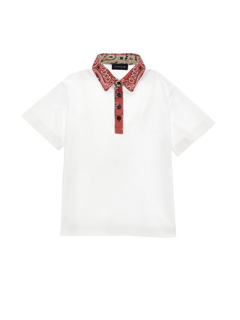 Monnalisa T-shirt piquet paisley